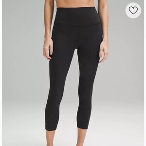 Lululemon Align High-Rise Crop 23" Black Size 12